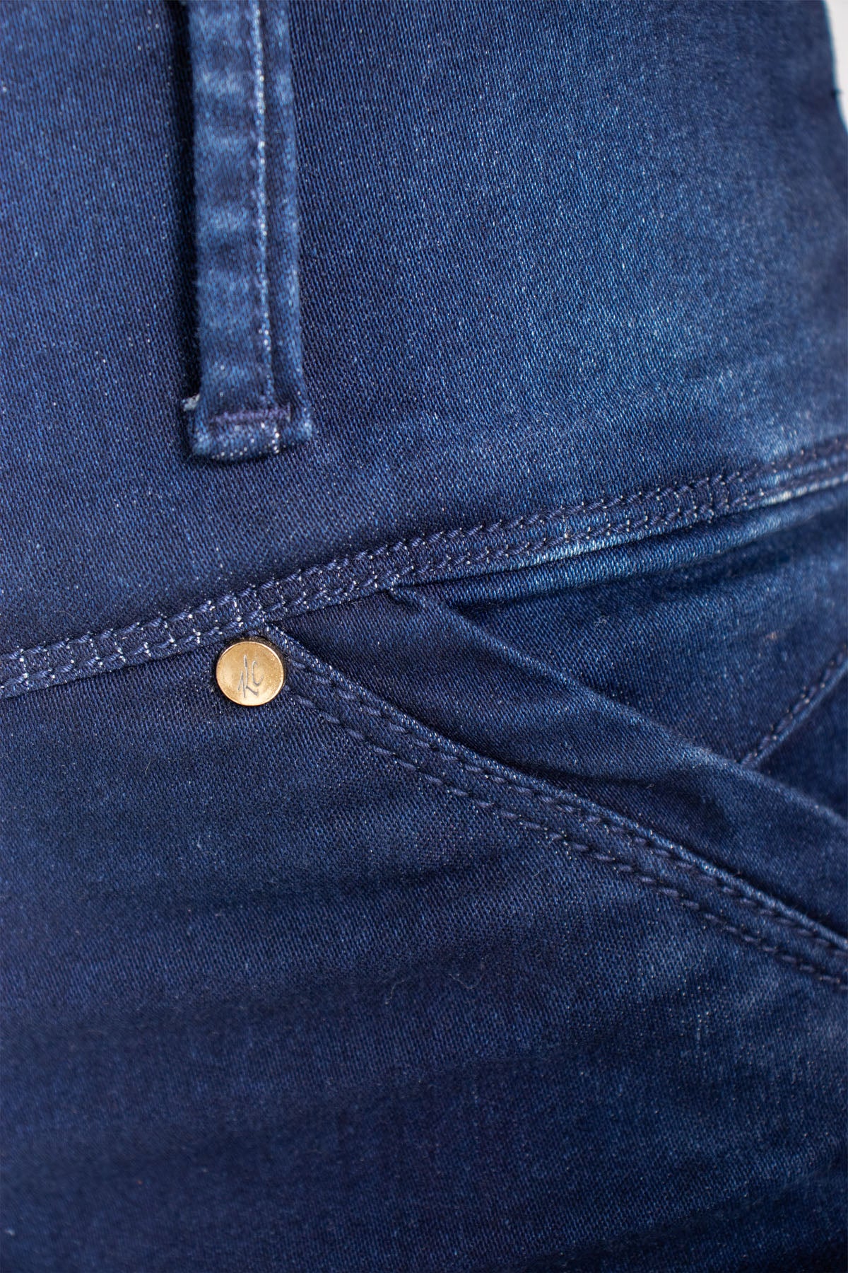 Jeans colombianos pretina ancha