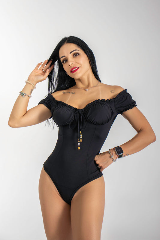 Body hombros descubiertos colguije