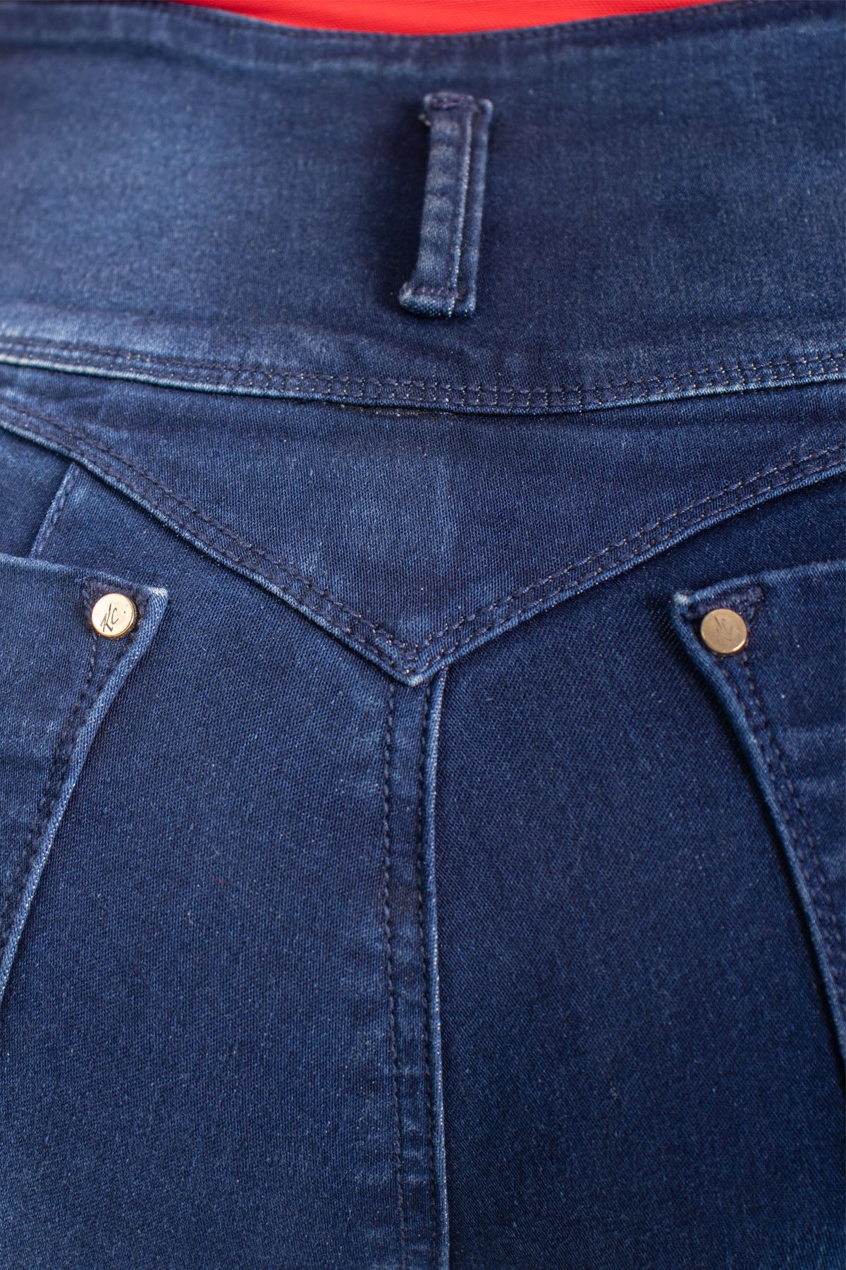 Jeans colombianos pretina ancha